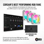 Enfriador líquido para CPU Corsair iCUE H150i Elite CAPELLIX XT blanco