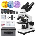 Microscopio compuesto Fitense 40X-2500X con aumento con acceso