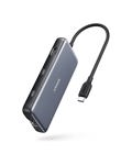 Hub USB-C Anker 555 8 en 1 con suministro de alimentación de 100 W, 4K, 60 Hz