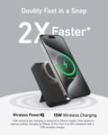 Batería externa Anker MagGo, 10.000 mAh, 15 W, Qi2, certificada para iPhone