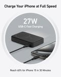 Batería externa Anker MagGo, 10.000 mAh, 15 W, Qi2, certificada para iPhone