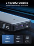 Banco de energía UGREEN de 25 000 mAh y 145 W con puerto USB C PD 
