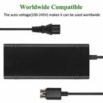 Fuente de alimentación uowlbear Xbox 360 Slim 135 W con cable de alimentación