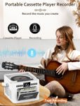 Reproductor de CD Boombox Reproductor de CD Jazmm Boombox con Bluetooth 5.1