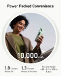 Batería externa Anker MagGo de 10.000 mAh, 15 W, compatible con Qi2 MagSafe