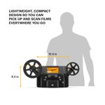 Digitalizador de películas KODAK REELS de 8 mm y Super 8 con pantalla de 5»