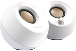 Sistema Speaker Creative Pebble 2.0 con alimentación USB, color blanco