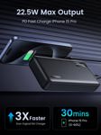 Batería externa UGREEN 20000 mAh 22,5 W con carga rápida USB C PD 3.0