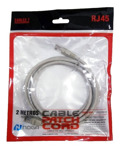 Cable De Red Armado Patch Cord 2 Metros Rj45 Utp Cable