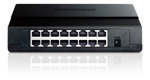 Switch Hub De 16 Puertos Tp Link Tl Sf1016d 10/100 Mbps Rack