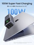 Batería externa UGREEN Nexode 20000mAh 130W con pantalla TFT