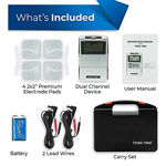 Unidad TENS digital TENS 7000 con accesorios 