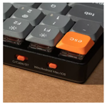 Teclado Low Profile Keychron K1 Max 80% Tkl Ingles Sw/brown