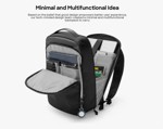 Mochila Minimalista Tomtoc Explorer T-60 15l Notebook 15.6 pulgadas