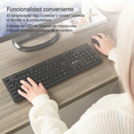 Teclado Inalámbrico Verbatim Slim 70738 Receptor Usb