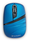 Mouse Mini Travel Verbatim Wireless Commuter Series Azul