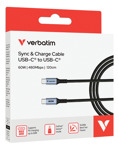 Cable Verbatim De Carga Usb-c A Usb-c De 60w