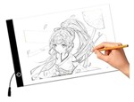 Tableta Dibujo Calcar Tabla Luz Led A4 Ilustraciones Tatuaje