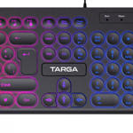 Teclado Gamer Targa Jupiter 150 Retroiluminado Ultradelgado