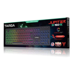 Teclado Gamer Targa Jupiter 150 Retroiluminado Ultradelgado