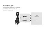 Conversor Hdmi A Rca Av Gadnic Adaptador Tv Tubo Convertidor 1080