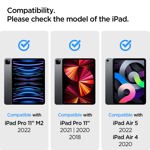 Protector de pantalla Spigen Glas.tr EZ Fit para iPad Pro 11
