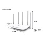 Router TP-LINK ARCHER C60 AC1350 Wir Dual Band 5 Antenas Tp-Link ARCHER C60