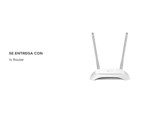 TL-WR850N WISP Router Wi 300Mbps TL-WR850NWISP