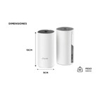 TP-LINK Access Point Blanco TP-Link Deco E4 3 Unidades