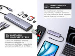 Adaptador Ugreen 7 en 1 4K HDMI USB C Hub