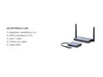 HDMI Inalámbrico Ugreen 1080p 60hz Plug and Play
