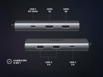Hub Multipuerto 6 en 1 Ugreen USB-C