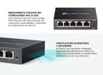 Switch Tp-link Ds105g 5 Puertos Omada Gigabit