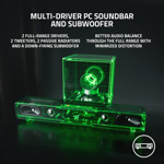Barra De Sonido Razer Leviathan V2 Con Subwoofer Y Bluetooth