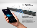 Barra de Sonido Gadnic Bluetooth Para Casa Escritorio Inalámbrico