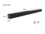 Barra de Sonido Gadnic Bluetooth Para Casa Escritorio Inalámbrico