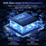 Ordenador portátil CHUWI GemiBook XPro de 14,1 pulgadas, Intel 12°, 8 GB, 256 GB, SSD