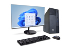 PC EXO READY Intel i3 12va Gen 8Gb 256SSD D6S3182 W11 Monitor 24