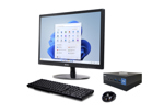 PC Intel N100 Ram 4gb Ssd128gb Bitsy XM-418 M1 W11 con monitor 18
