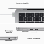 Apple MacBook Air M2 13.6 Pulgadas 512GB 8GB RAM