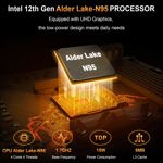 Mini PC DREAMFYRE DR06 Alder Lake-N95 de 8 GB de RAM 256 GB SSD