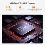 Mini PC Beelink SER6-P Gaming AMD Ryzen 9 6900HX 32 GB/1 TB SS
