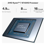 Beelink Mini Pc Ser8 Con Amd Ryzen 7 8745hs, 64 Gb De Ram Dd