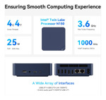 Beelink Mini Pc Eq14 Con Procesador Intel Twin Lake-n150, 16