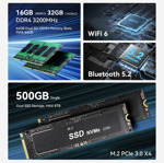 Mini Pc Beelink Eqr W11 Pro, Amd Ryzen 5, 16gb Ram