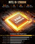 Mini PC GMKtec M3 Plus Intel Core i9 12900HK 32 GB RAM 1 TB SS