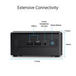 Mini PC ASUS NUC 13 Pro Slim Barebone Intel Core i7-1360P