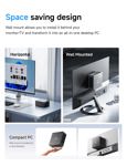 Mini PC MINISFORUM UM760 AMD Ryzen 5 7640HS 16 GB RAM 1 TB SSD