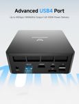 Mini PC MINISFORUM UM760 AMD Ryzen 5 7640HS 16 GB RAM 1 TB SSD