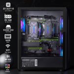 PC para juegos StGaubron con doble CPU Intel i7 Xeon E5 16 GB 512 G